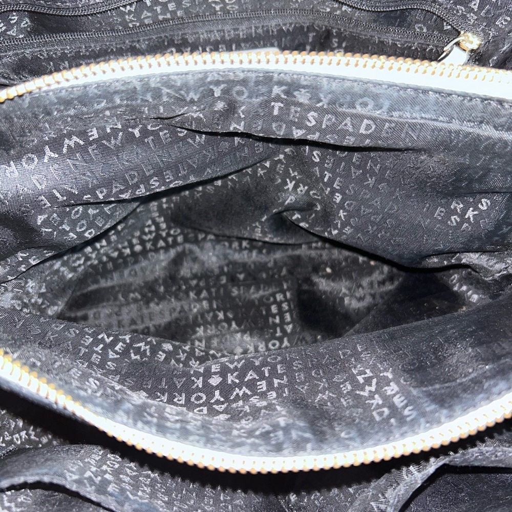 Kate Spade Laurel Way Evangelie Saffiano Satchel Two Tone Purse/Handbag - Picture 11 of 14